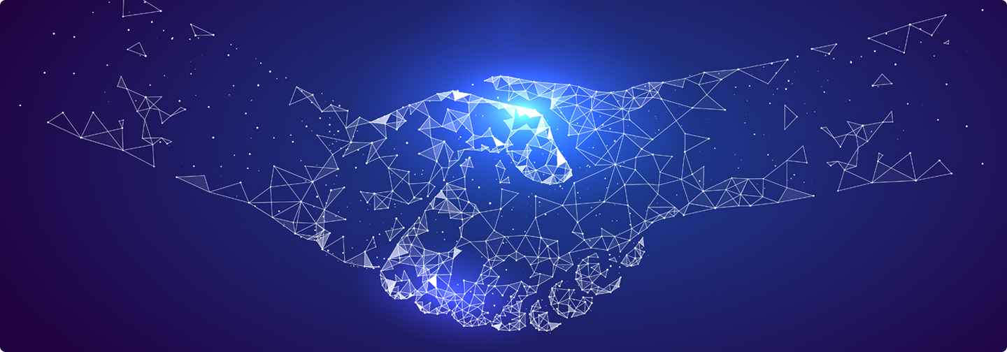 Factory worker using AR glasses