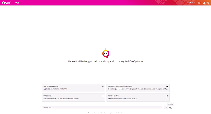 Que™ Wiz – AI Help Assistant | eQ Technologic