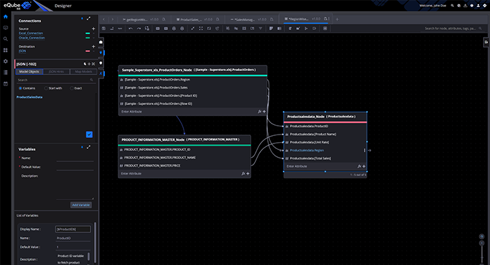 REST API to federate data from multiple data sources | eQ Technologic