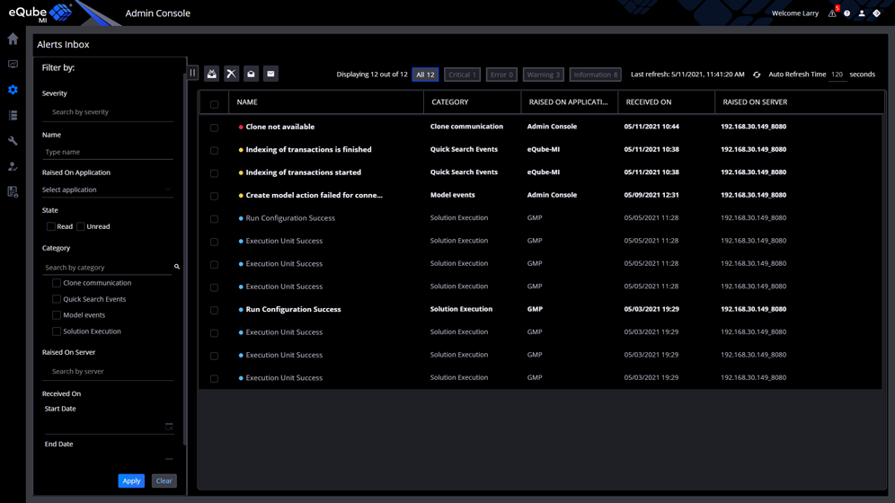 Alert Configuration